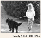 family & pet friendly