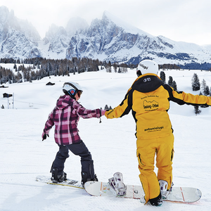 imparare a sciare in val gardena