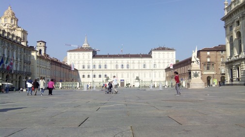 Piazza Castello Torino palazzo Reale