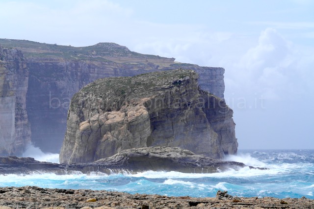 fungus rock sull'isola di Gozo