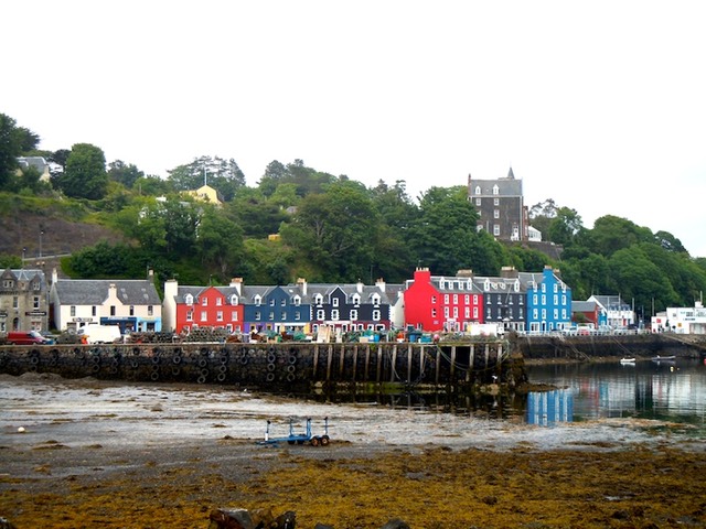 tobermory in Scozia sull'isola di Mull