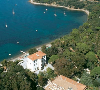 villa ottone mare e spiaggia